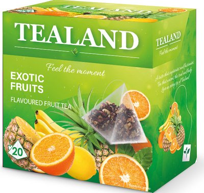 Чай фруктовий TEALAND EXOTIC FRUITS екзотична ягода в пірамідках, 40 г, 10 шт/ящ 1743036867 фото