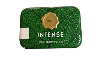 Драже Compass Intense Green Peppermint Mints, 20 г, 12 уп/ящ 2080488031 фото