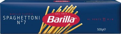 Макарони спагетті Barilla Spaghettoni №7 500гр, (24шт/ящ) 7 фото